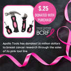 Four Piece Stubby Tool Set - Pink- DT0240P