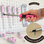 Apollo Tools 8 Pink Essential Screwdriver Set DT5018P