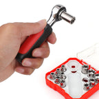 13 Piece ¼ Inch Drive Metric Socket Set - DT5023