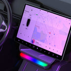 Model 3 Highland / New Model Y Under Screen Storage Box Center Console Organizer With Ambient Lighting