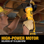 DEWALT DCG412B 20V MAX* Lithium Ion 4-1/2” grinder (Tool Only)