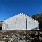 W50'xL80'xH23' Double Truss Storage Shelter