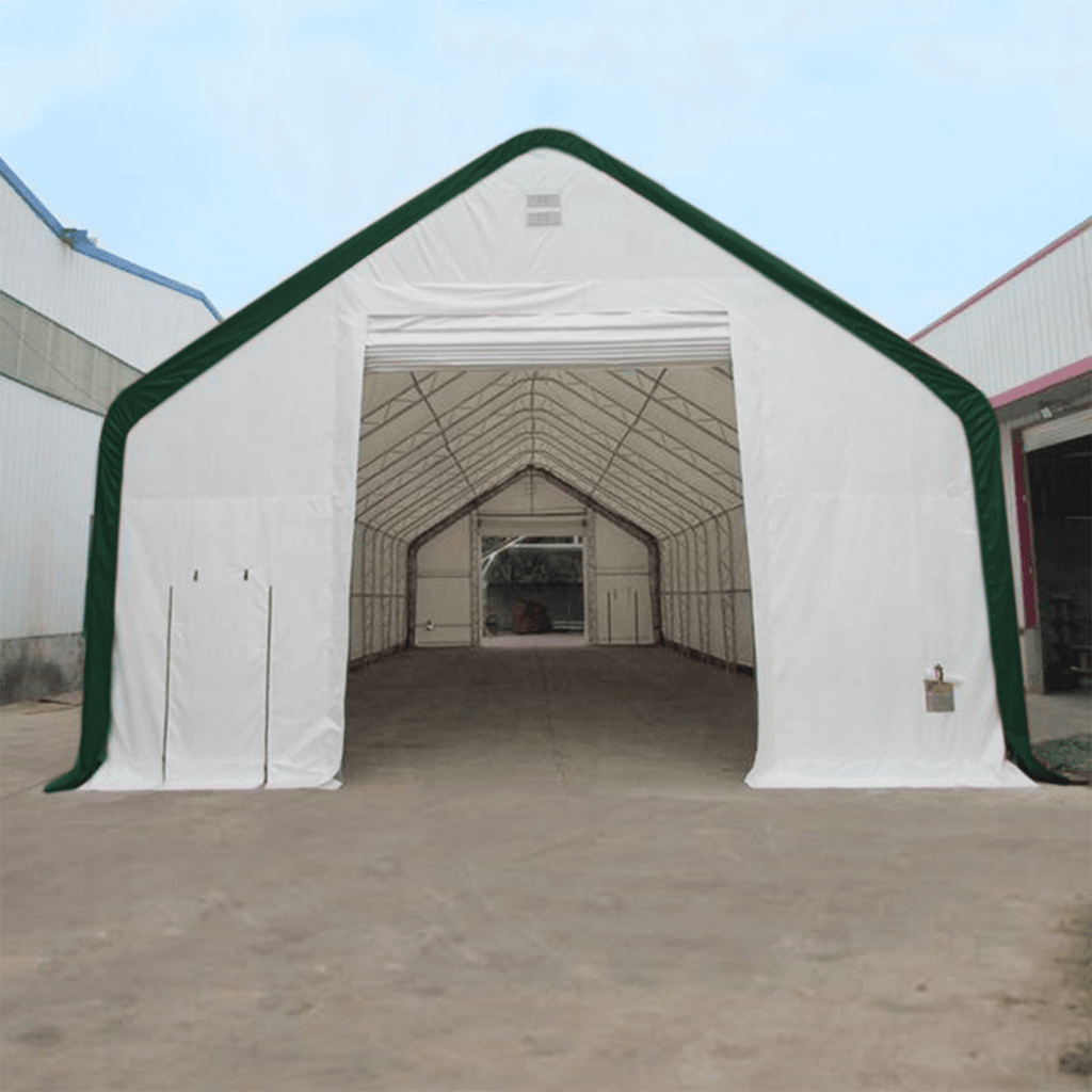 W30'xL40'xH20' Double Truss Storage Shelter