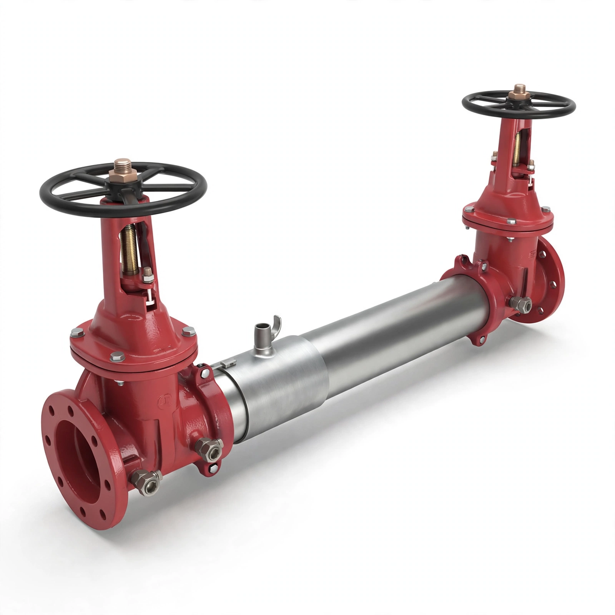 2-1/2" Double Check Assembly With OSY Valve For Fire Protection