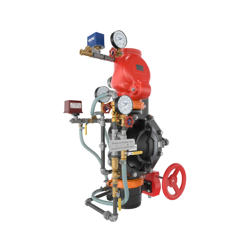 Viking Preaction Fire System: Double Interlock, Galvanized VXD PTR