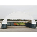 60'x40'x20' Double Truss Container Canopy Shelter