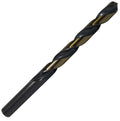 21/64" HSS Black & Gold Split Point Stub Drill Bit, Contractor Grade, KFDST21/64