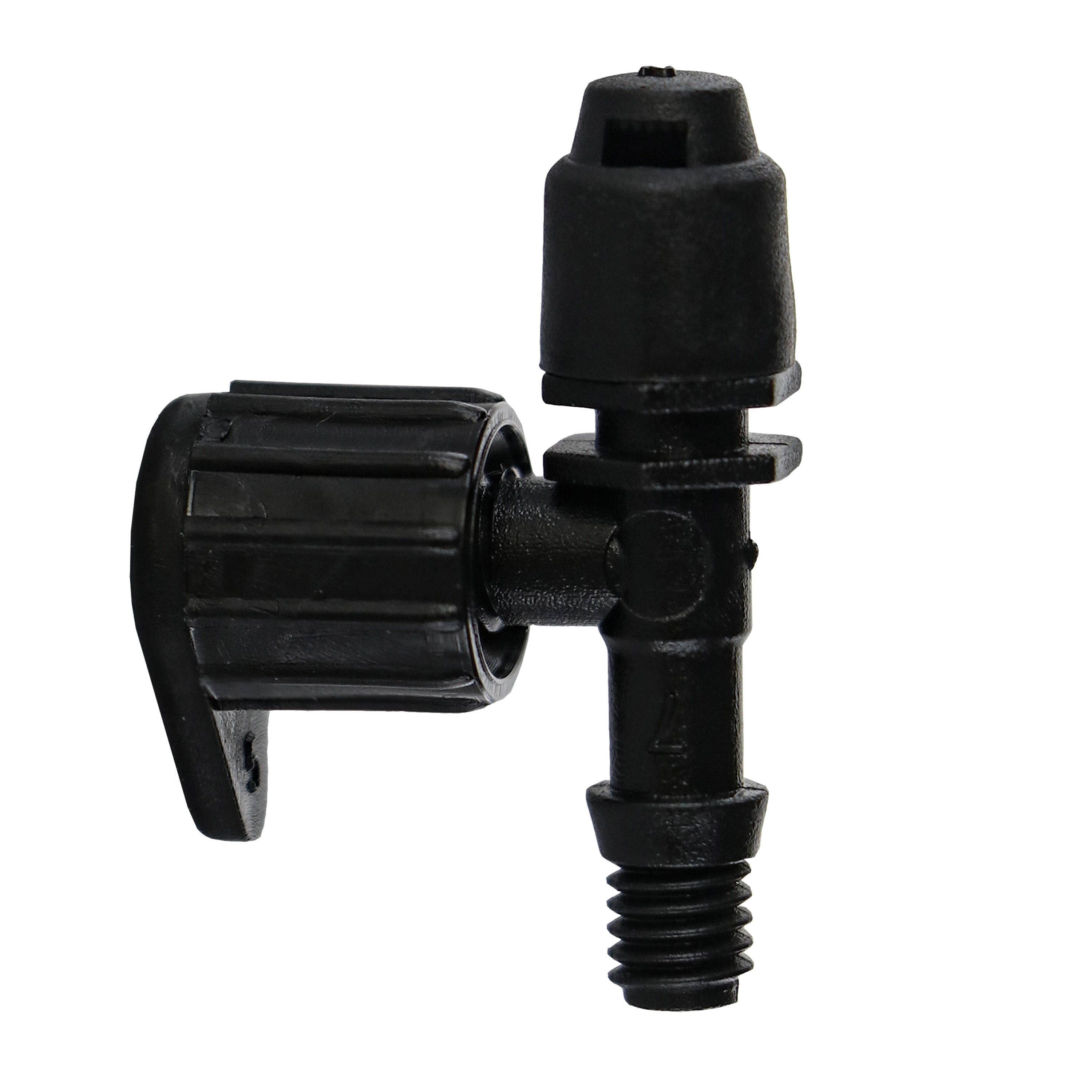 1/4" Barb 10-32 MT Micro-Spray Ctr Strip Pattern 67115