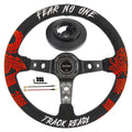Track Ready Suede Steering Wheel For 01-06 BMW 320 325 328 330 M3 Z4 E90 Mini Cooper