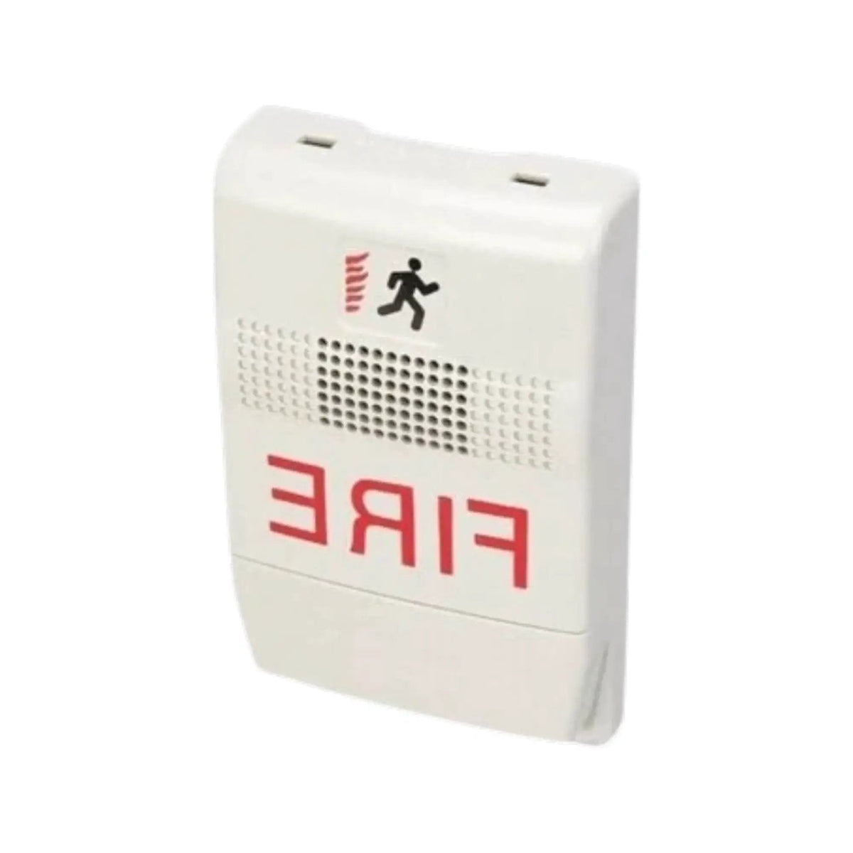 Kidde 24V White Fire Horn Steady Tone Audible Alarm for Fire Safety Systems