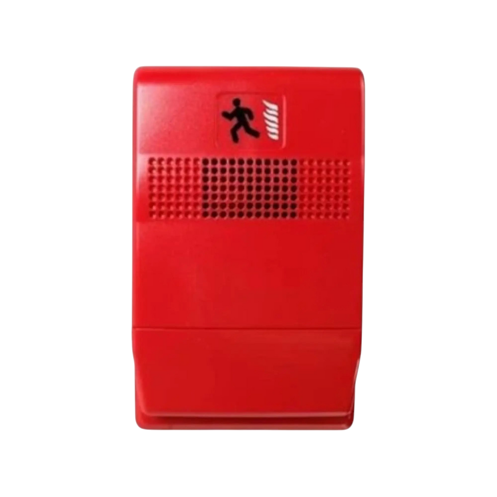 Kidde 24VDC Red Chime Wall Mount Audible Fire Alarm for Enhanced Safety