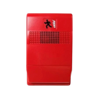 Kidde 24VDC Red Chime Wall Mount Audible Fire Alarm for Enhanced Safety