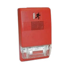Kidde Fire Chime Strobe 24V Red Audible and Visual Alarm for Fast Fire Alerts