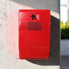 Kidde 24VDC Red Chime Wall Mount Audible Fire Alarm for Enhanced Safety