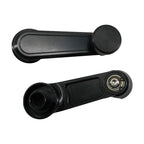 Silver Billet Window Crank Handle For Honda Acura Integra EK Del Sol K20 K24 B16 2PC