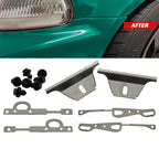 Front & Rear Bumper Lifts For Honda Civic EK Hatchback With Hardware US Hatch