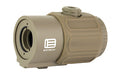 EOTECH G43 -  3X Magnification -  QD Mount -  Switch-to-Side -  34mm  -  Matte Finish -  Tan -  Includes Mount