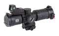 EOTECH Vudu Rifle Scope -  3-9X32mm -  HC-1 Reticle -  Second Focal Plane -  Matte Finish -  Black -  Includes Integrated Mount and EFLX Mini Reflex Red Dot Sight