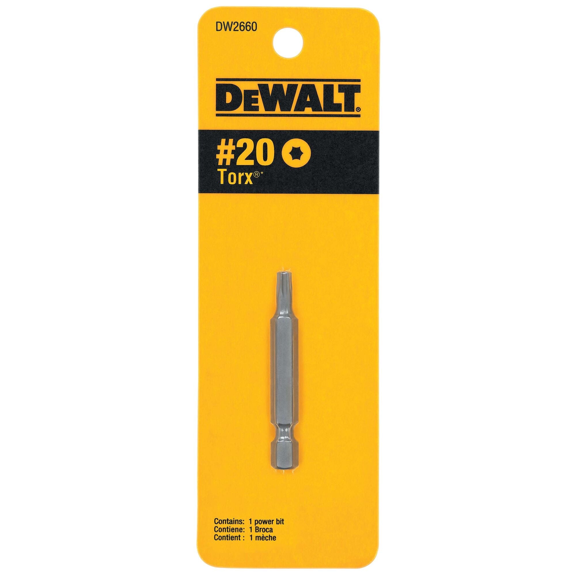 DeWalt DW2232 Z Accy #2 Sq Rec 3-1/2In Power Bit