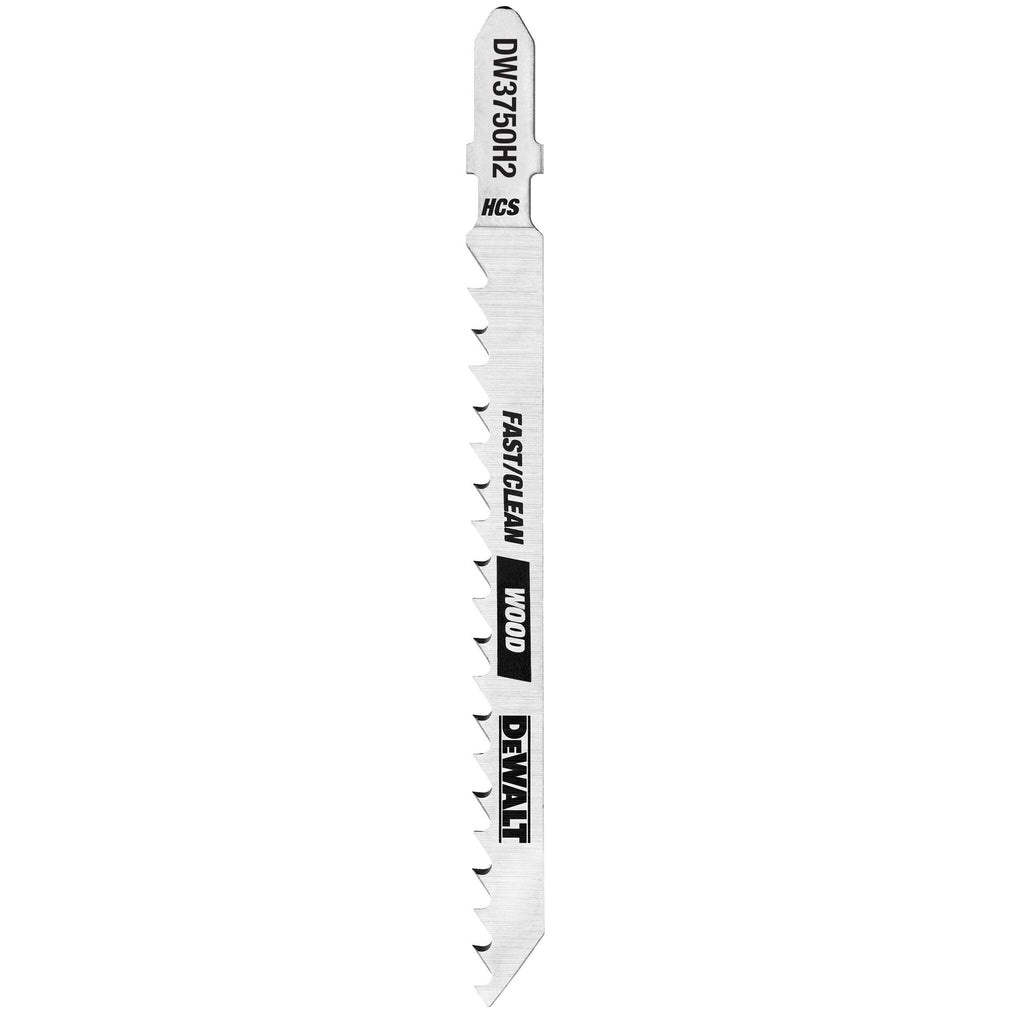 DeWalt DW3762H 4-Inch 10Tpi Laminate Down Cutting Hsc T-Shank Jig Saw Blade (5-Pack)