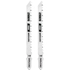 DeWalt DW3765H 3-Inch 12 Tpi Trim/Coping Hcs T-Shank Jig Saw Blade (5-Pack)