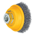 DeWalt DW4910 3" x 5/8"-11 HP .014 Carbon Crimp Wire Cup Brush