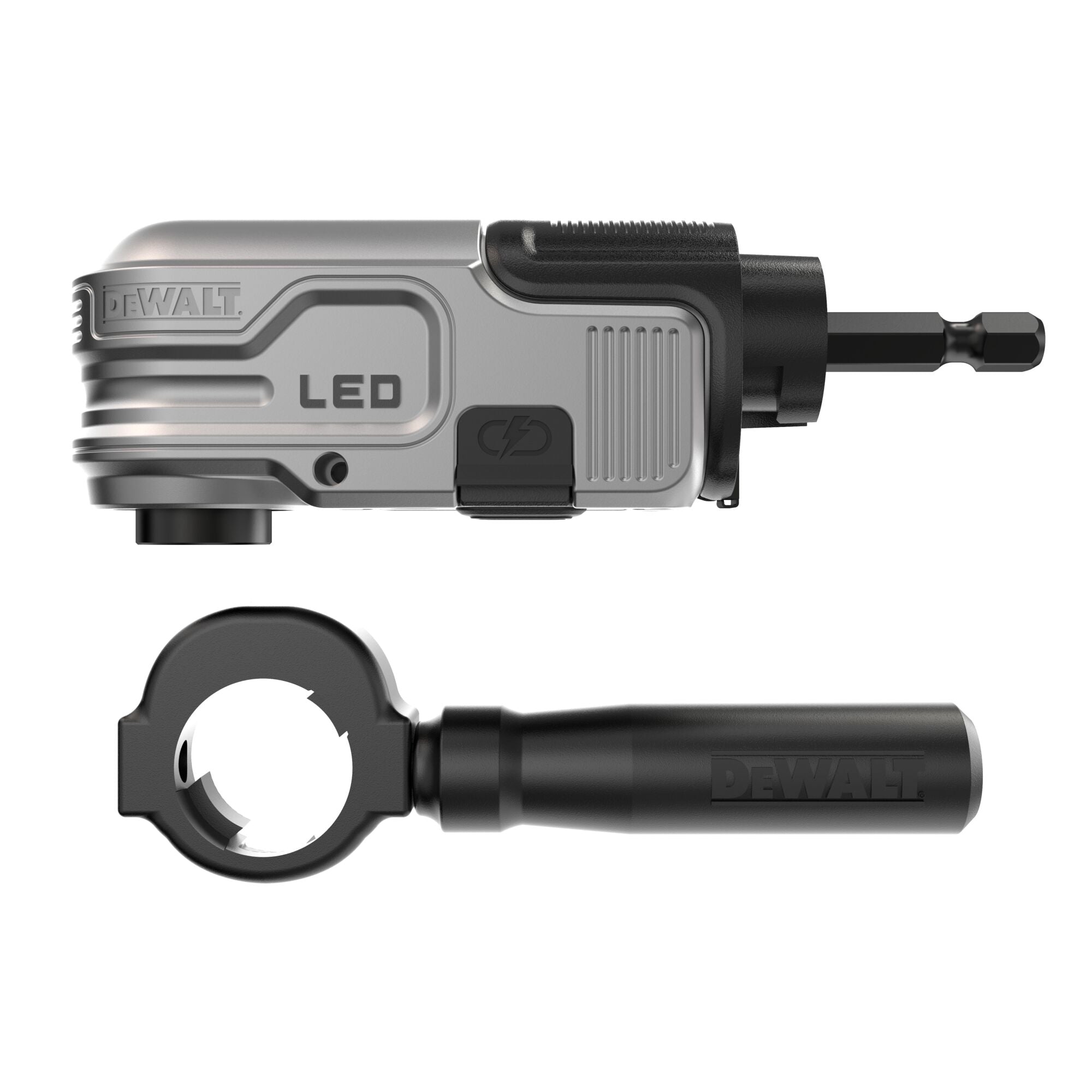 DeWalt DWALRAFT FLEXTORQ Lighted Modular Right Angle Attachment