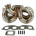 K Series FG2 FA5 T3 Turbo Manifold Civic Si Ram Horn Honda K20 K24 EG EK Bottom Mount