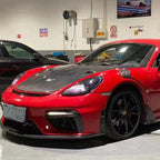 GT4 Style Carbon Fiber Front Fenders for Porsche Cayman Boxster 718 982 Fenders