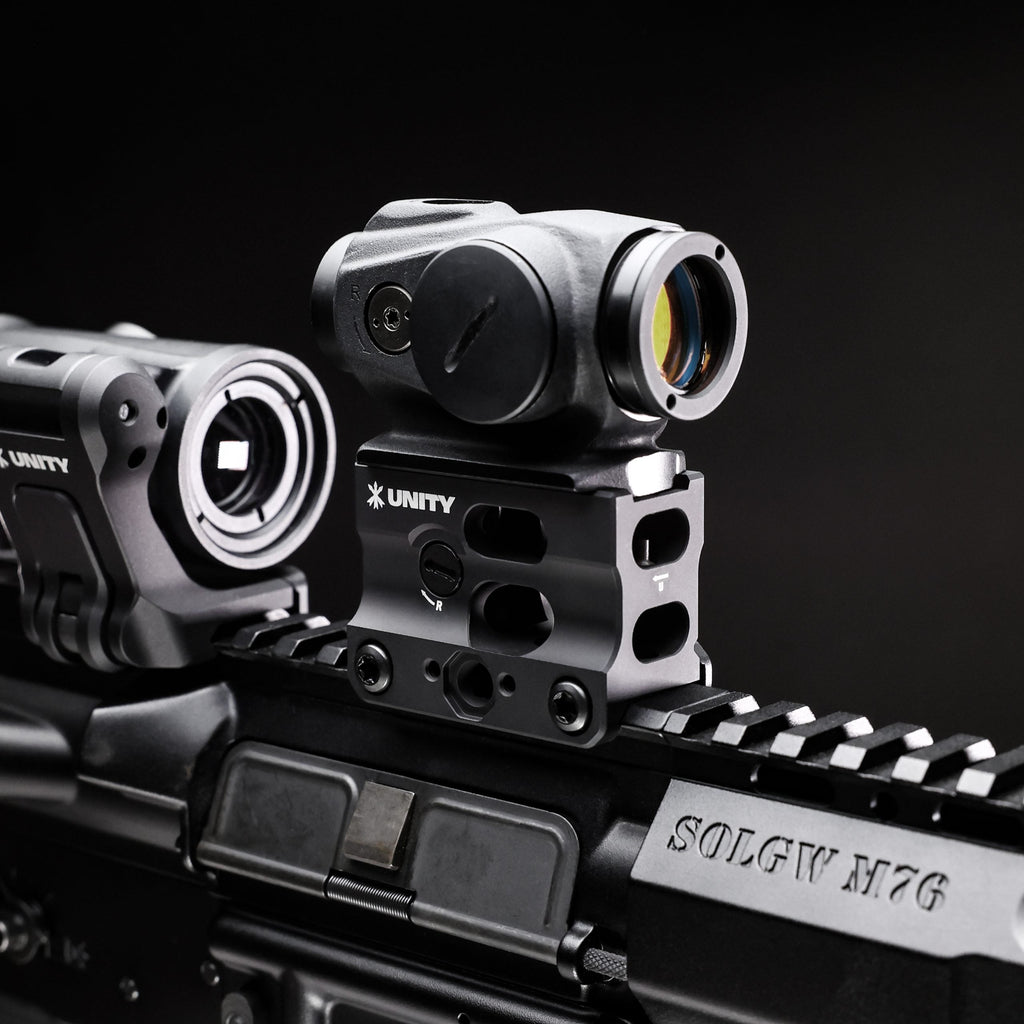 UNITY Tactical FAST Micro-SB - 2.26" Height Mount w/ Integrated BUIS & Standard Clamp