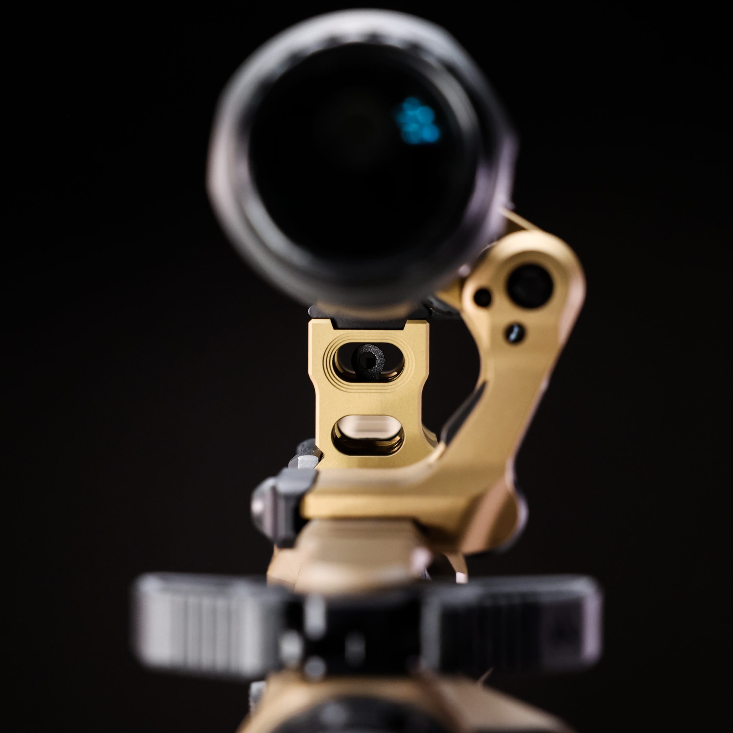 UNITY Tactical FAST Micro-SB - 2.26" Height Mount w/ Integrated BUIS & Standard Clamp