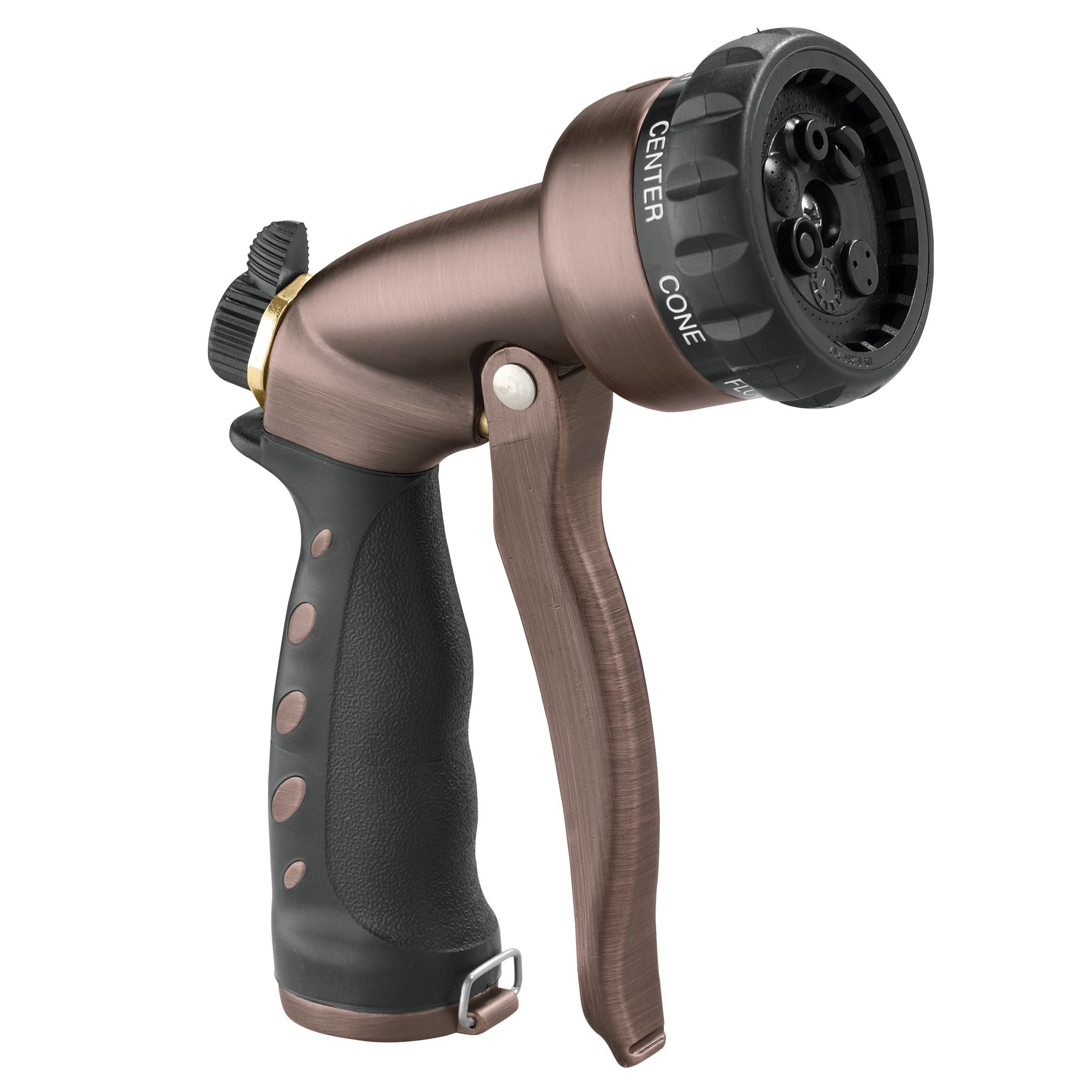7-Pattern Zinc Front Trigger Nozzle, Bronze 56891