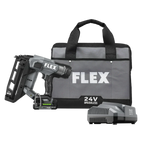 FLEX FX4321-1A 16Ga Straight Nailer Kit (1x2.5Ah Battery+160W Charger)