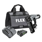 FLEX FX4321A-1A 16Ga Angled Nailer Kit (1x2.5Ah Battery+160W Charger)