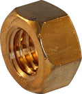 1/2-13 Finished Hex Nut Silicon Bronze