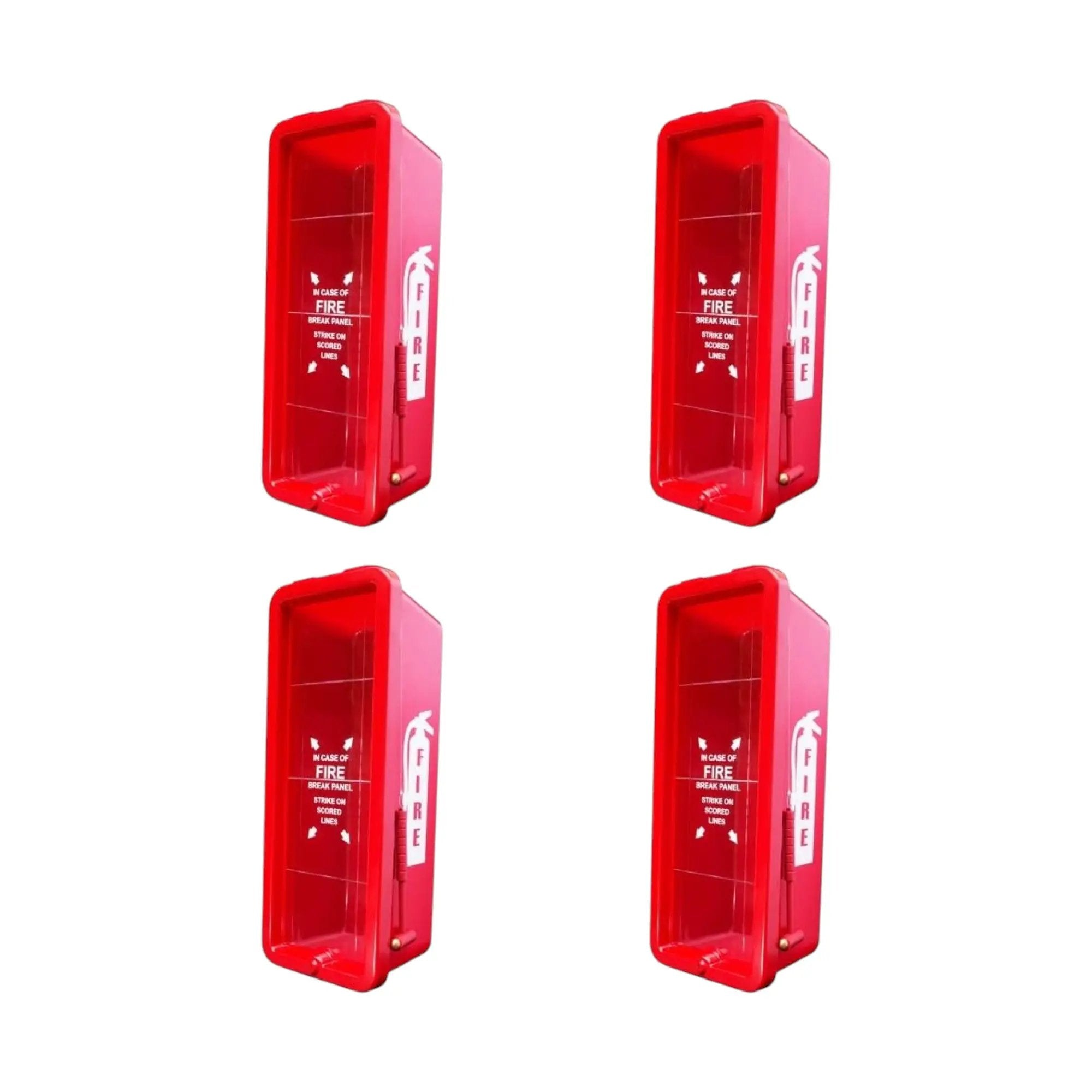 Fire Extinguisher Cabinet 10 lb Red for Easy Access