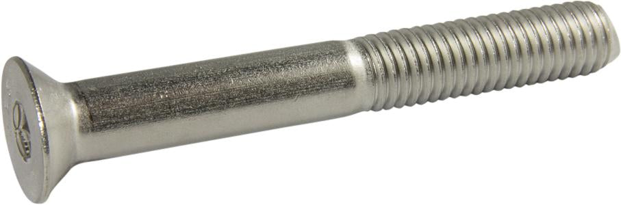 5/16-18 x 2 1/4 Flat Socket Cap Screw 18-8 (A2) Stainless Steel