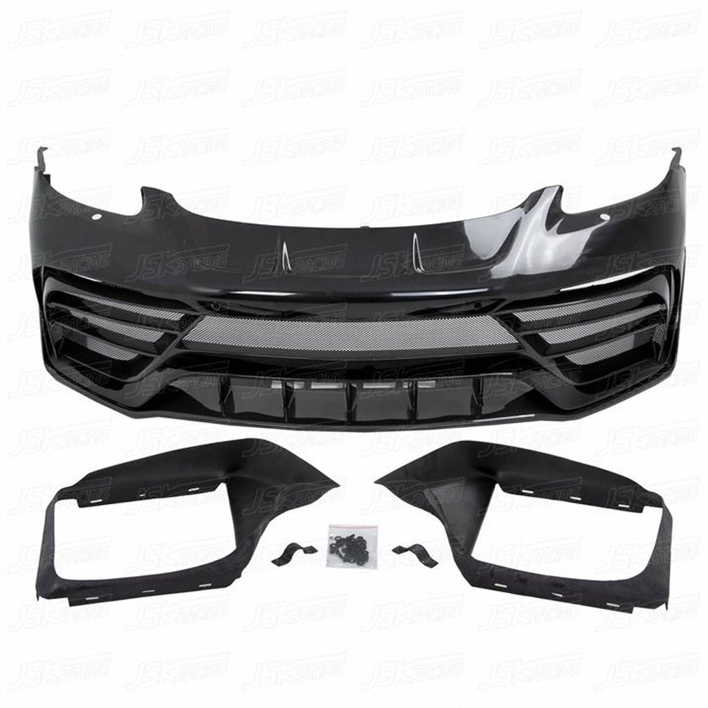 Half Carbon Fiber Front Bumper for Porsche Cayman 718 Gen 16-18