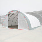 Front/Rear Panel with Roll-up Door for W30'xL85'xH15' Storage Shelter