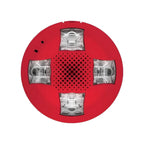 Kidde Ceiling Horn Strobe 115cd Red UL/FM Approved Fire Alert for Safety