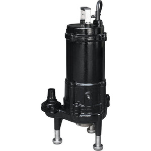 Tiger WS-GD-15-1-60 Grinder Pump 2532 GPH Max head 65 ft, 1.5 HP - 1 1/4" - 220V -  1PH