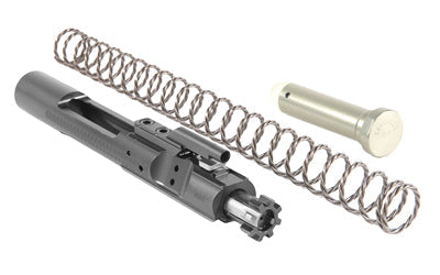 Geissele Automatics Reliability Enhancement Kit |  Parts Kit |  Includes R^eliability Enhanced Bolt Carrier Group |  Super 42 Braided Wire Buffer Spring |  H2 Buffer Weight |  Silver