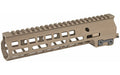 Geissele Automatics MK14 |  Super Modular Rail |  Handguard |  9.3" |  M-LOK |  Barrel Nut Wrench Sold Separately (GEI-02-243) |  Gas Block Not Included |  Desert Dirt Color |  Product Finishes |  Shade Variations and Other Imperfections Are Normal Due to