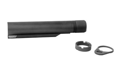 Geissele Automatics Buffer Tube |  Fits AR-15 |  Anodized Finish |  Black |  6-Position