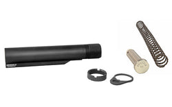 Geissele Automatics Buffer Tube Complete Assembly |  Fits AR-15 |  Anodized Finish |  Black |  6-Position |  H3 Buffer |  Super 42 Spring