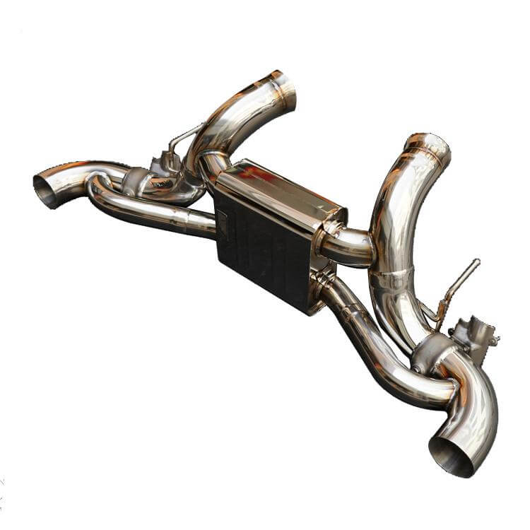 Stainless Valved Catback Exhaust System for McLaren GT OEM Tips