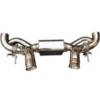 Stainless Valved Catback Exhaust System for McLaren GT OEM Tips