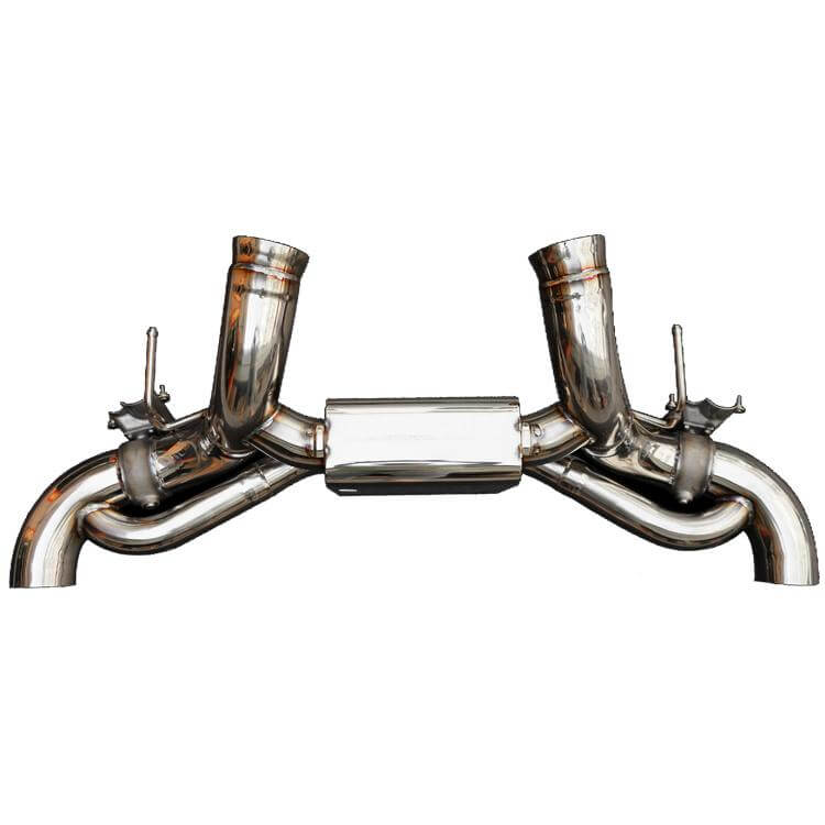 Stainless Valved Catback Exhaust System for McLaren GT OEM Tips