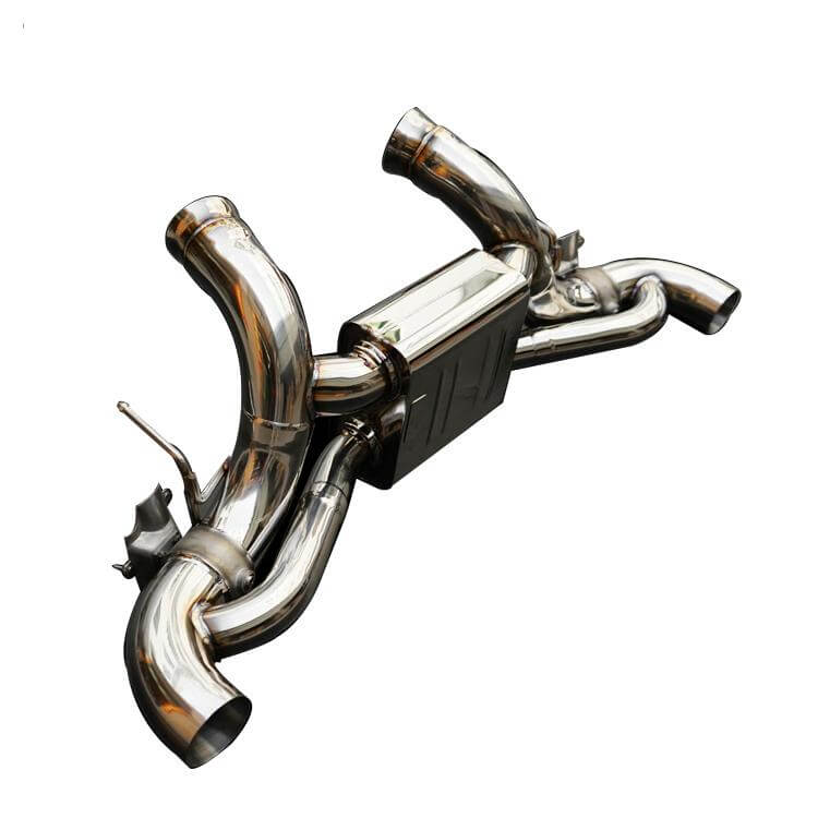 Stainless Valved Catback Exhaust System for McLaren GT OEM Tips