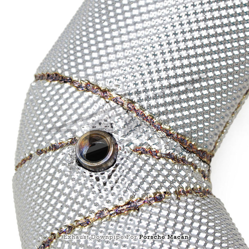 Catted Free Flow Stainless Steel Down Pipes for Porsche Macan Turbo GTS